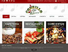 Tablet Screenshot of cafecorrillo.com